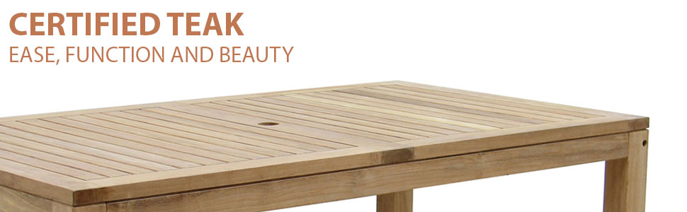 Amazonia Grade-A Teak Outdoor Bar Stool