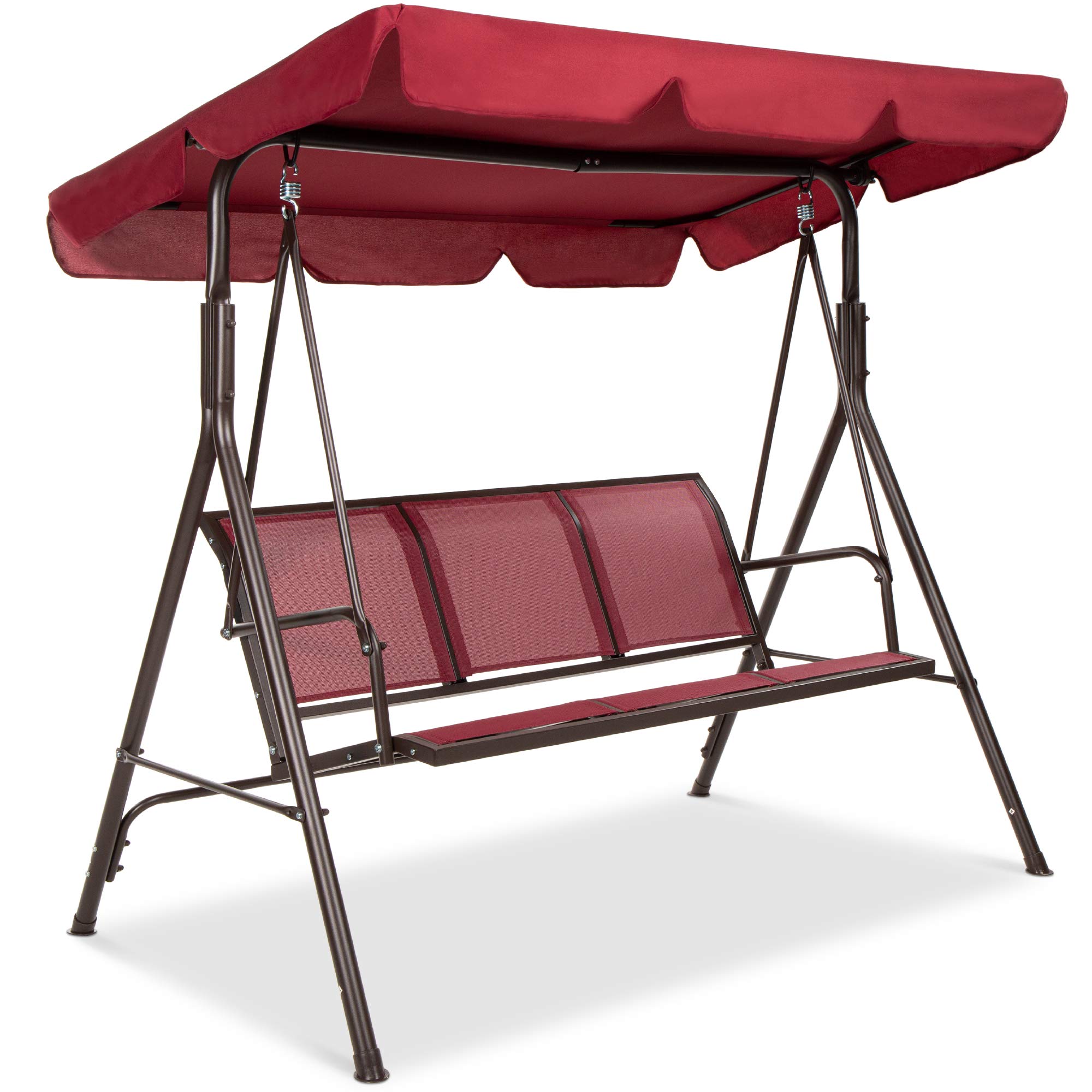 Best Choice Products 3-Person Outdoor Canopy Swing Daybed