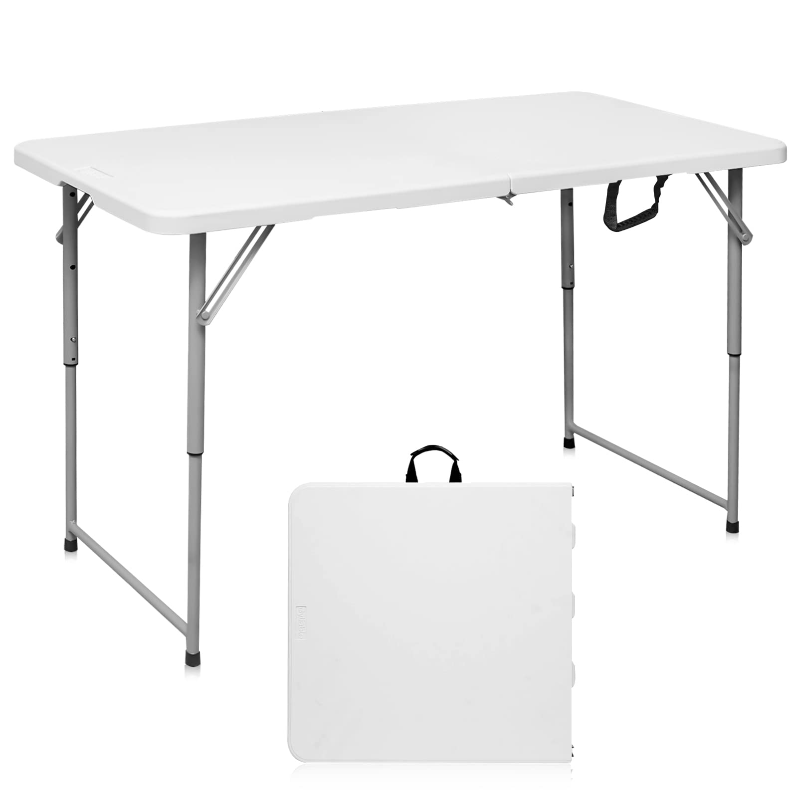 Lifetime 6-Foot Fold-In-Half Folding Table