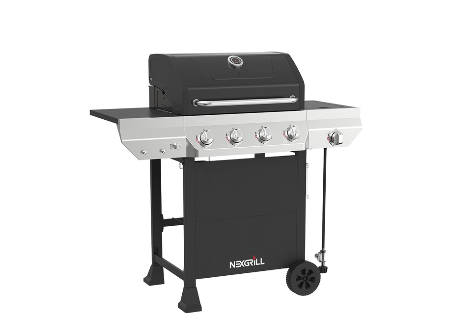 Nexgrill 4-Burner Gas Grill with Side Burner