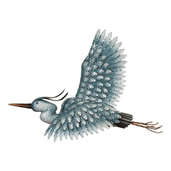 Regal Art & Gift Heron Large Metal Outdoor Wall Decor