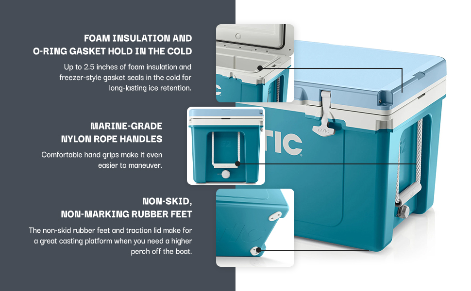 RTIC 65 Hard-Sided Ice Chest Cooler