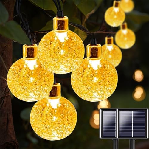 SOLPEX Solar String Lights 34ft 72 LED