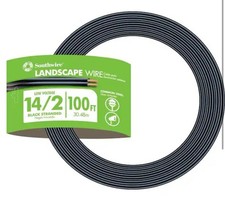 Southwire 55213243 12-Gauge 2-Conductor Low Voltage Landscape Lighting Wire 100 ft.