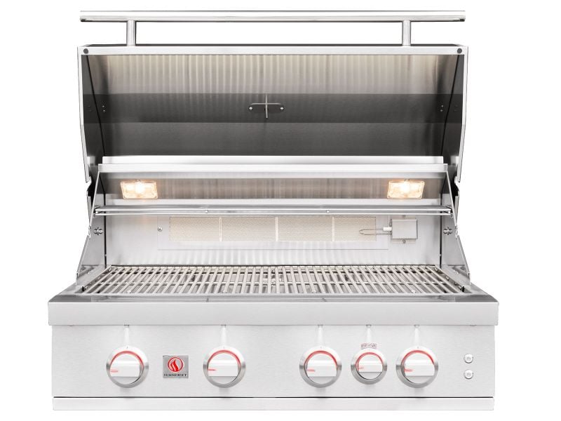Summerset Sizzler 32-Inch 4-Burner Built-In Natural Gas Grill