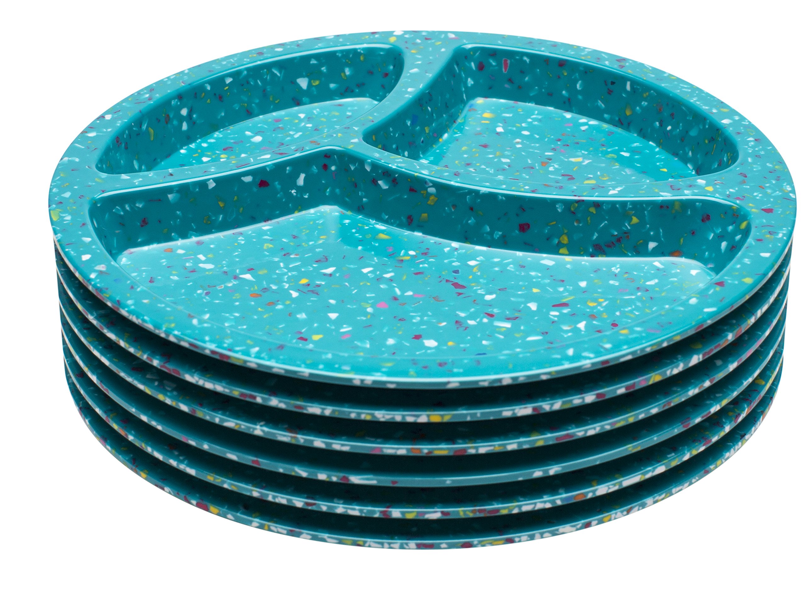 Zak Designs Confetti BPA-free Tritan Plastic Tumblers, Set of 6