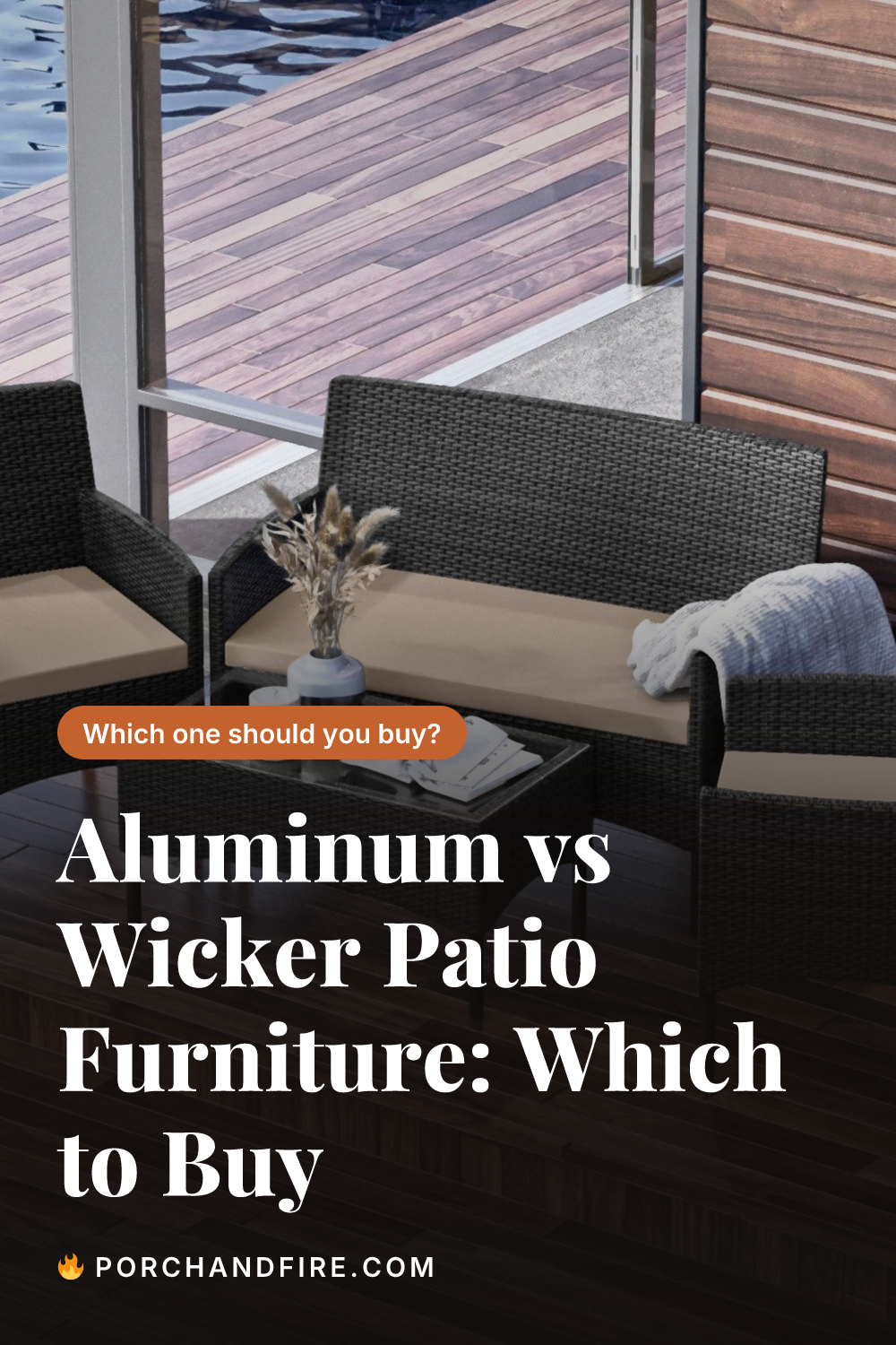 Aluminum vs Wicker Patio Furniture: Which to Buy