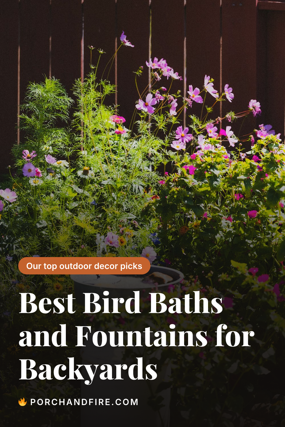 Best Bird Baths and Fountains for Backyards