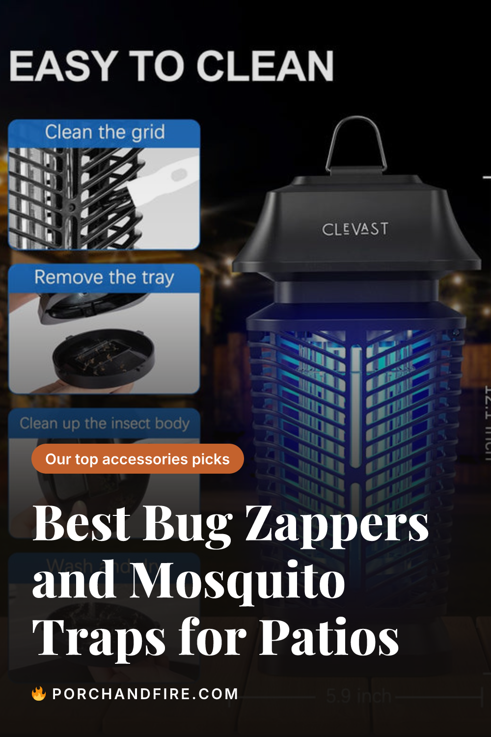 Best Bug Zappers and Mosquito Traps for Patios
