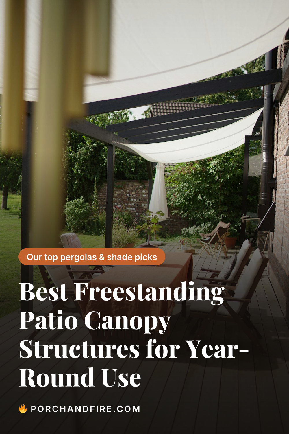 Best Freestanding Patio Canopy Structures for Year-Round Use