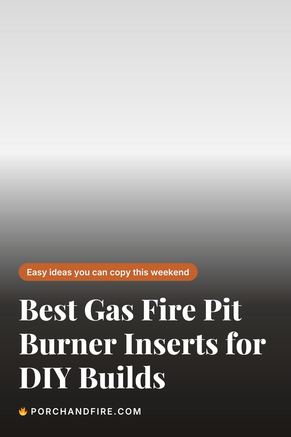 Best Gas Fire Pit Burner Inserts for DIY Builds
