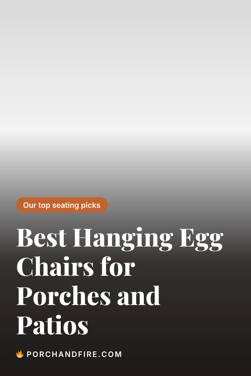 Best Hanging Egg Chairs for Porches and Patios