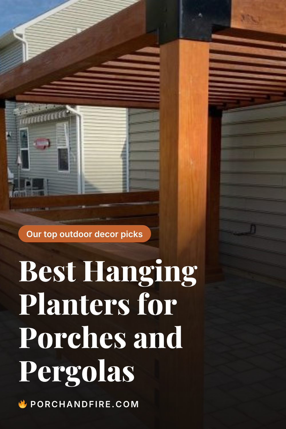 Best Hanging Planters for Porches and Pergolas