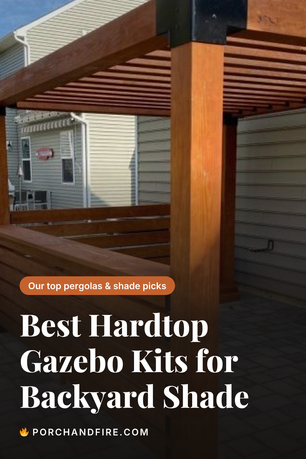 Best Hardtop Gazebo Kits for Backyard Shade