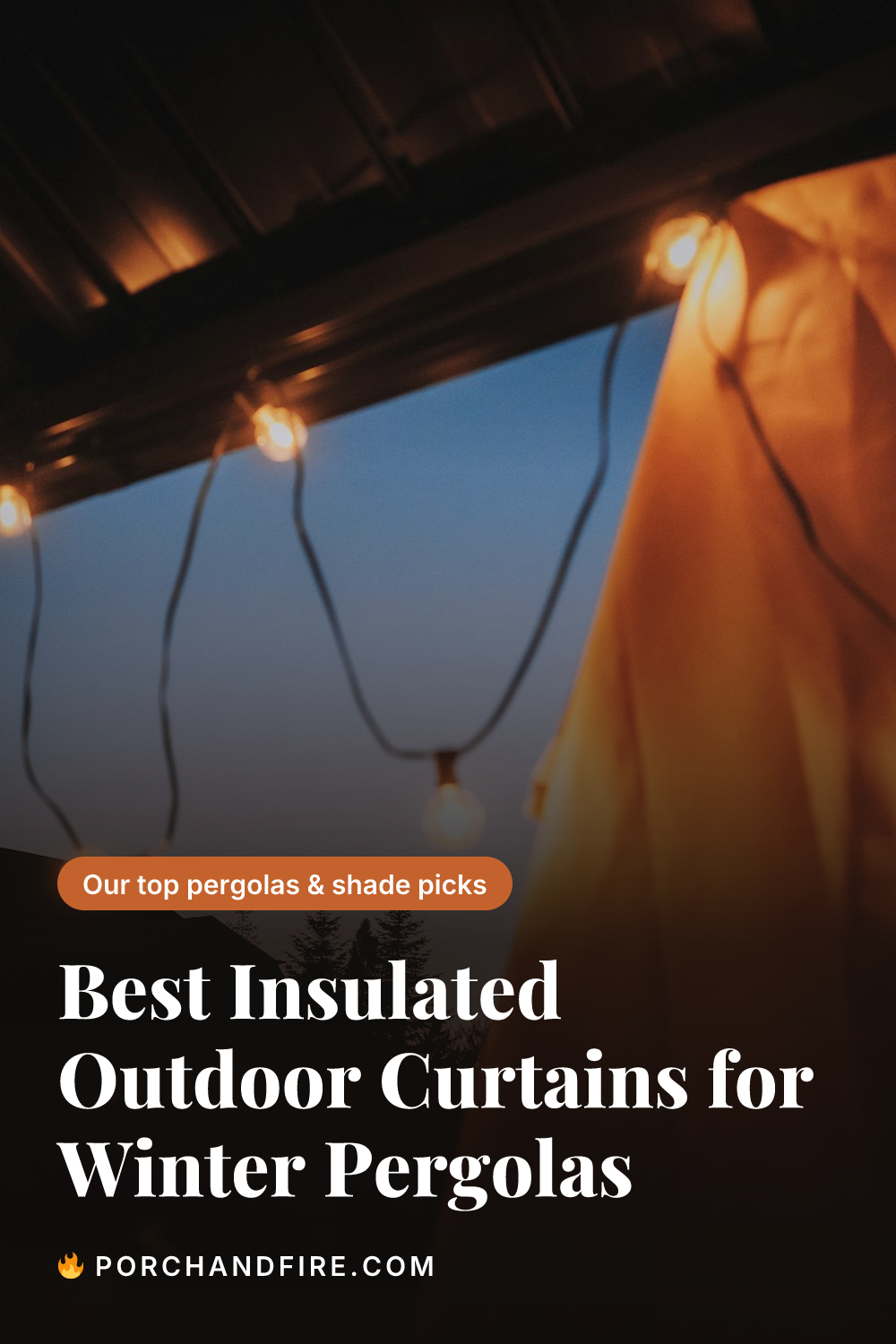 Best Insulated Outdoor Curtains for Winter Pergolas 2026