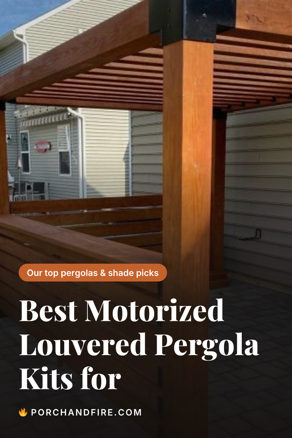 Best Motorized Louvered Pergola Kits for 2026