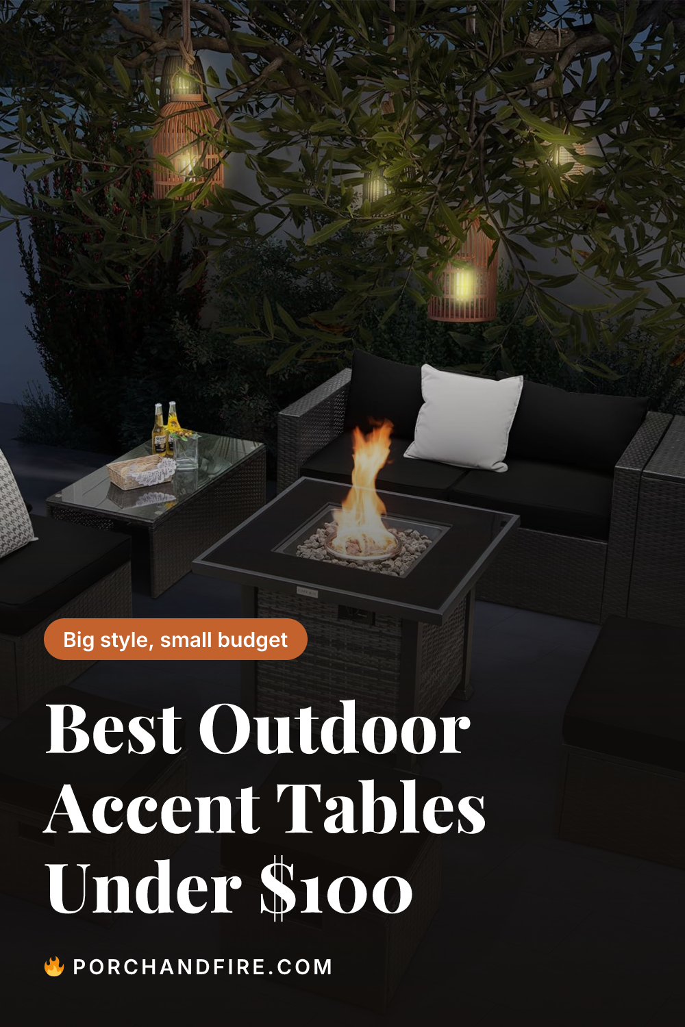 Best Outdoor Accent Tables Under $100