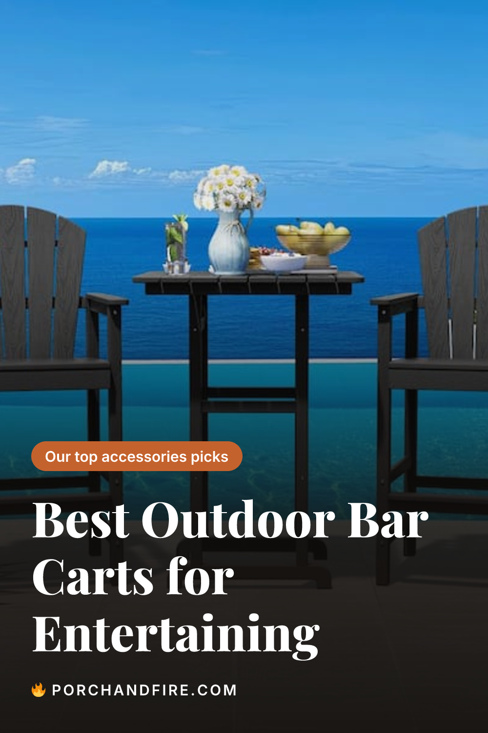 Best Outdoor Bar Carts for Entertaining