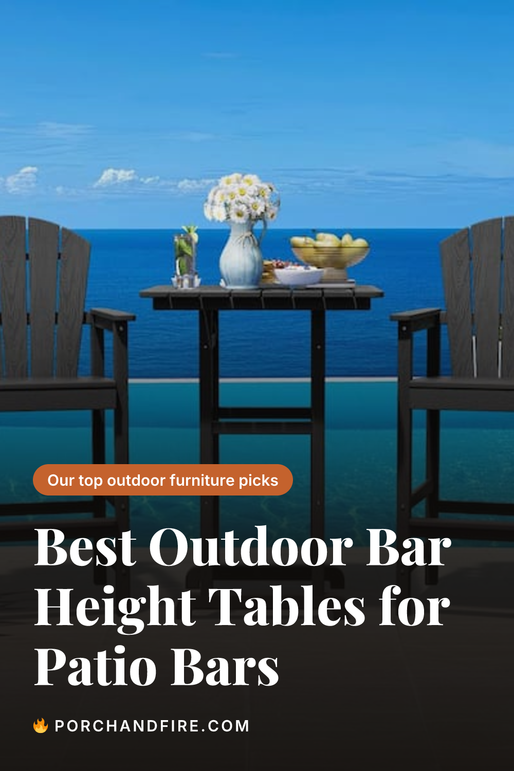 Best Outdoor Bar Height Tables for Patio Bars
