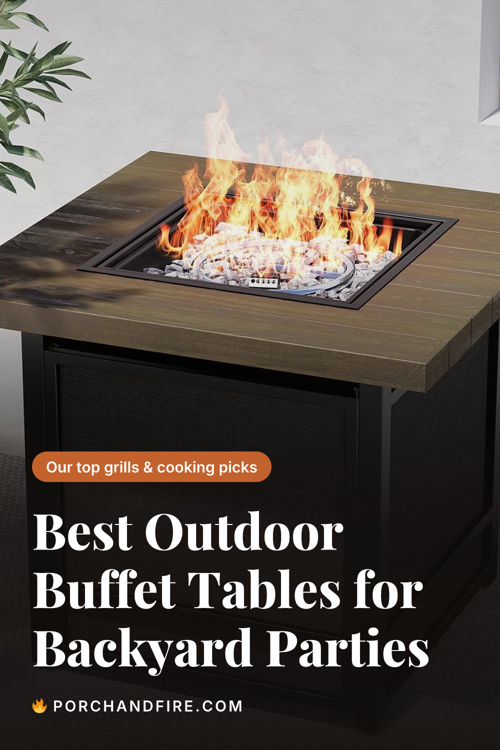Best Outdoor Buffet Tables for Backyard Parties