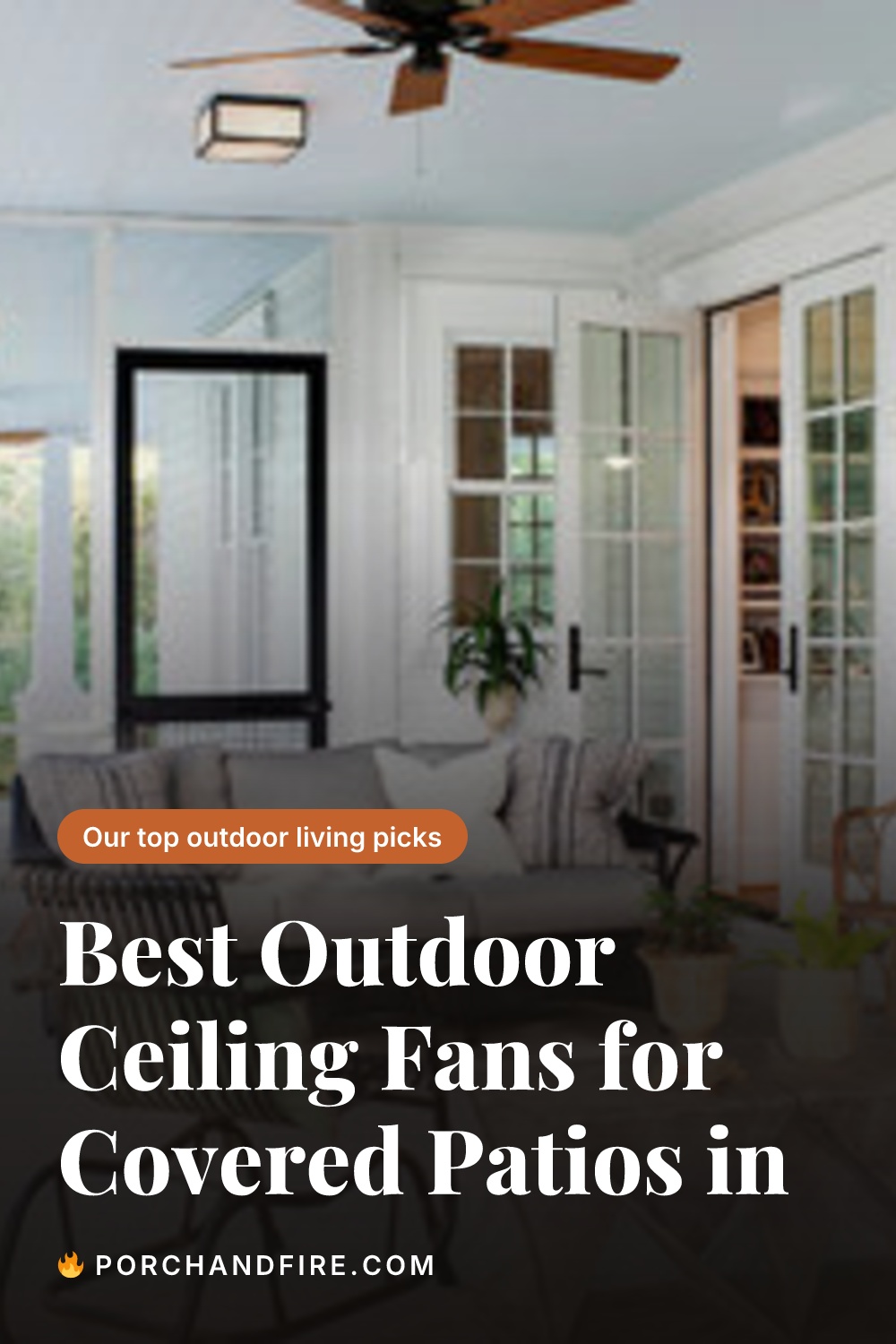 Best Outdoor Ceiling Fans for Covered Patios in 2026