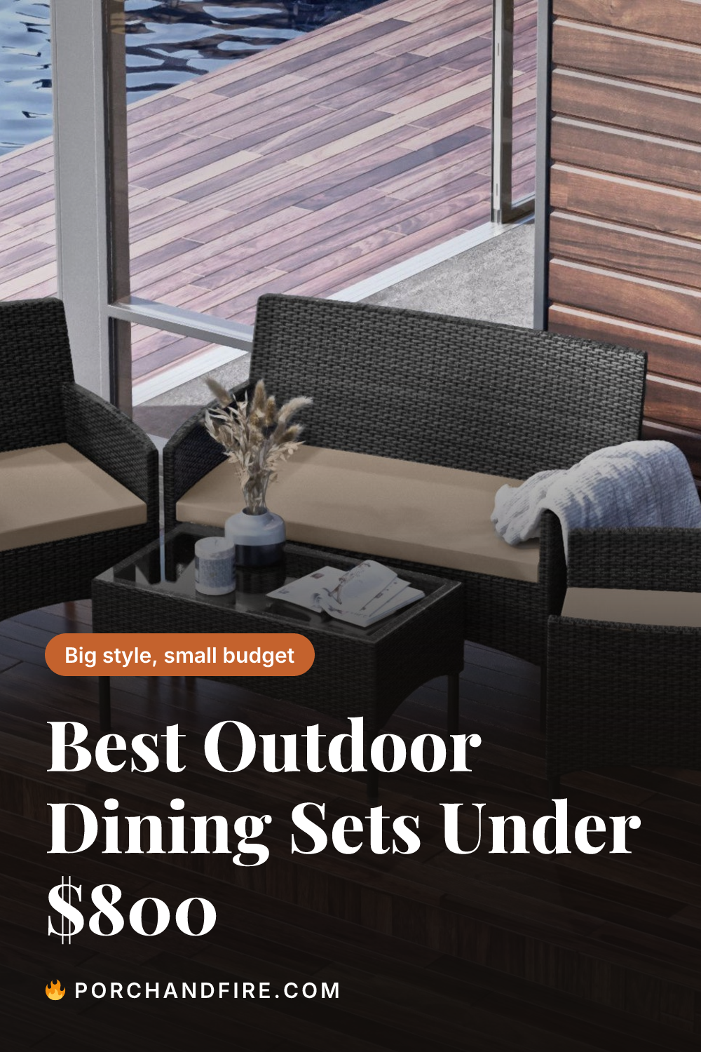 Best Outdoor Dining Sets Under $800