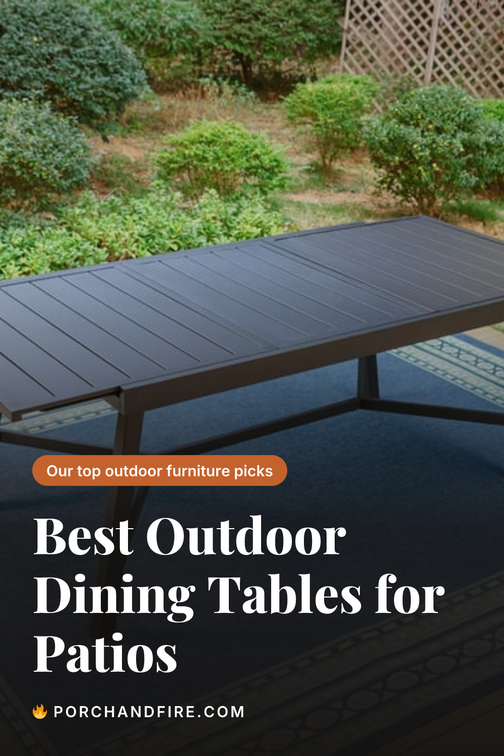 Best Outdoor Dining Tables for Patios 2026