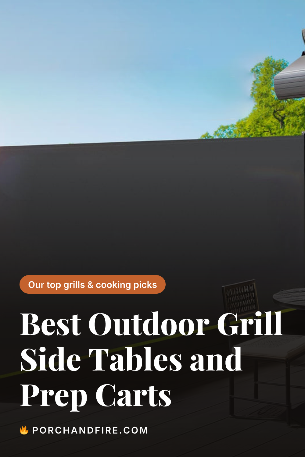 Best Outdoor Grill Side Tables and Prep Carts