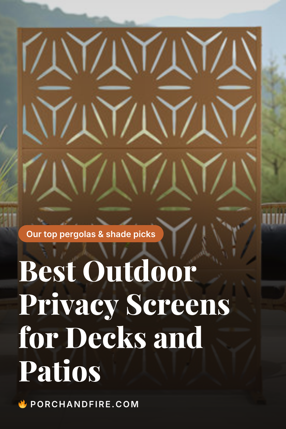 Best Outdoor Privacy Screens for Decks and Patios