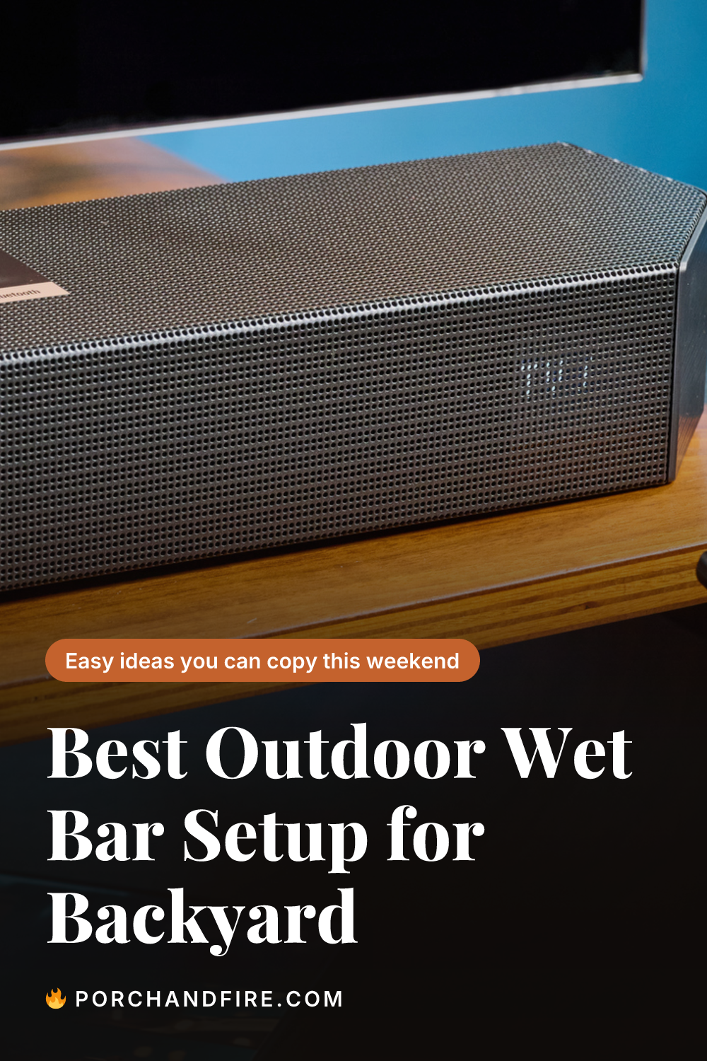 Best Outdoor Wet Bar Setup for Backyard
