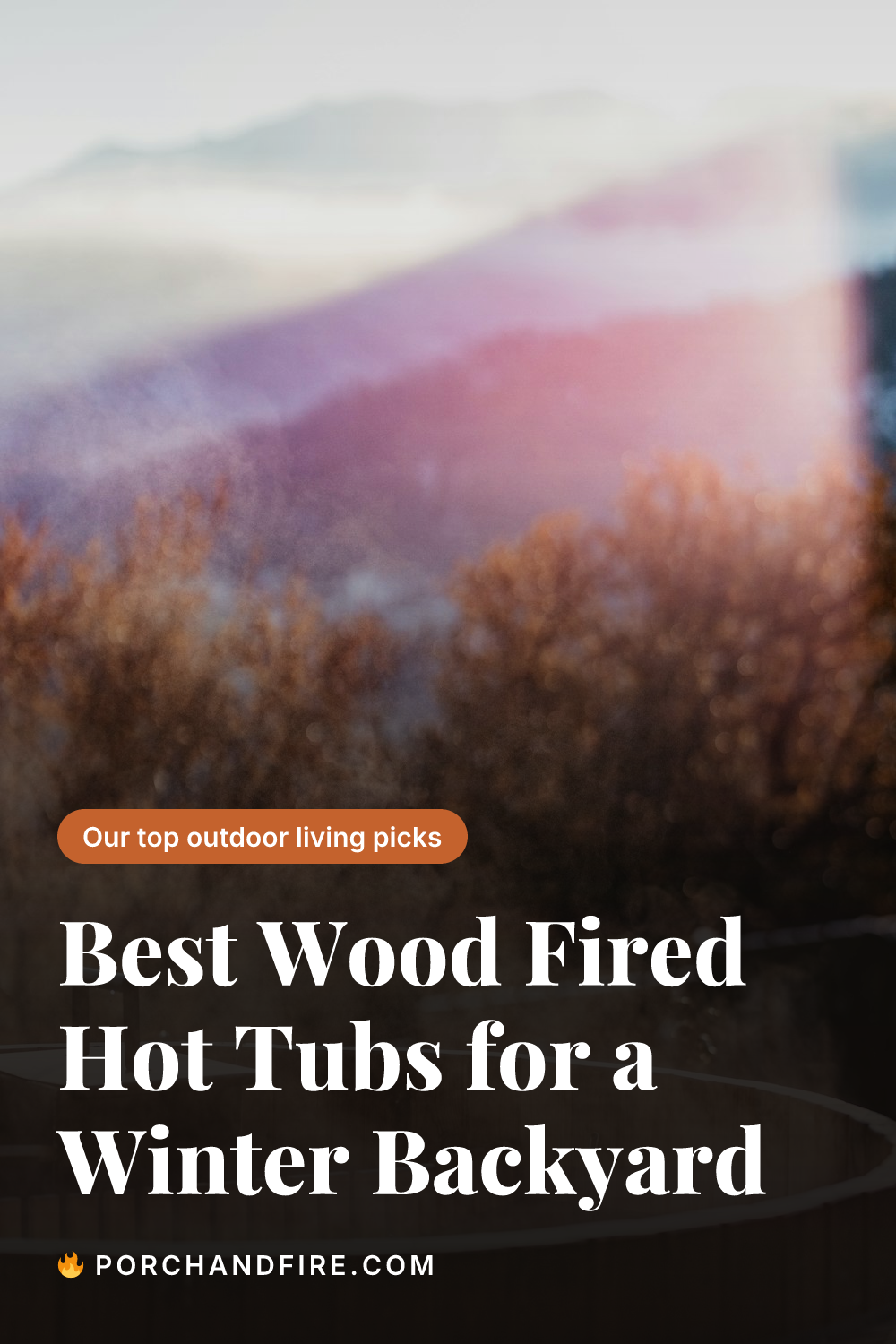 Best Wood Fired Hot Tubs for a Winter Backyard