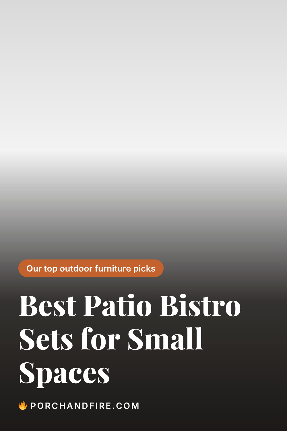 Best Patio Bistro Sets for Small Spaces 2026
