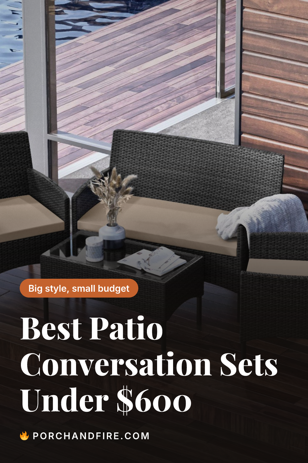Best Patio Conversation Sets Under $600
