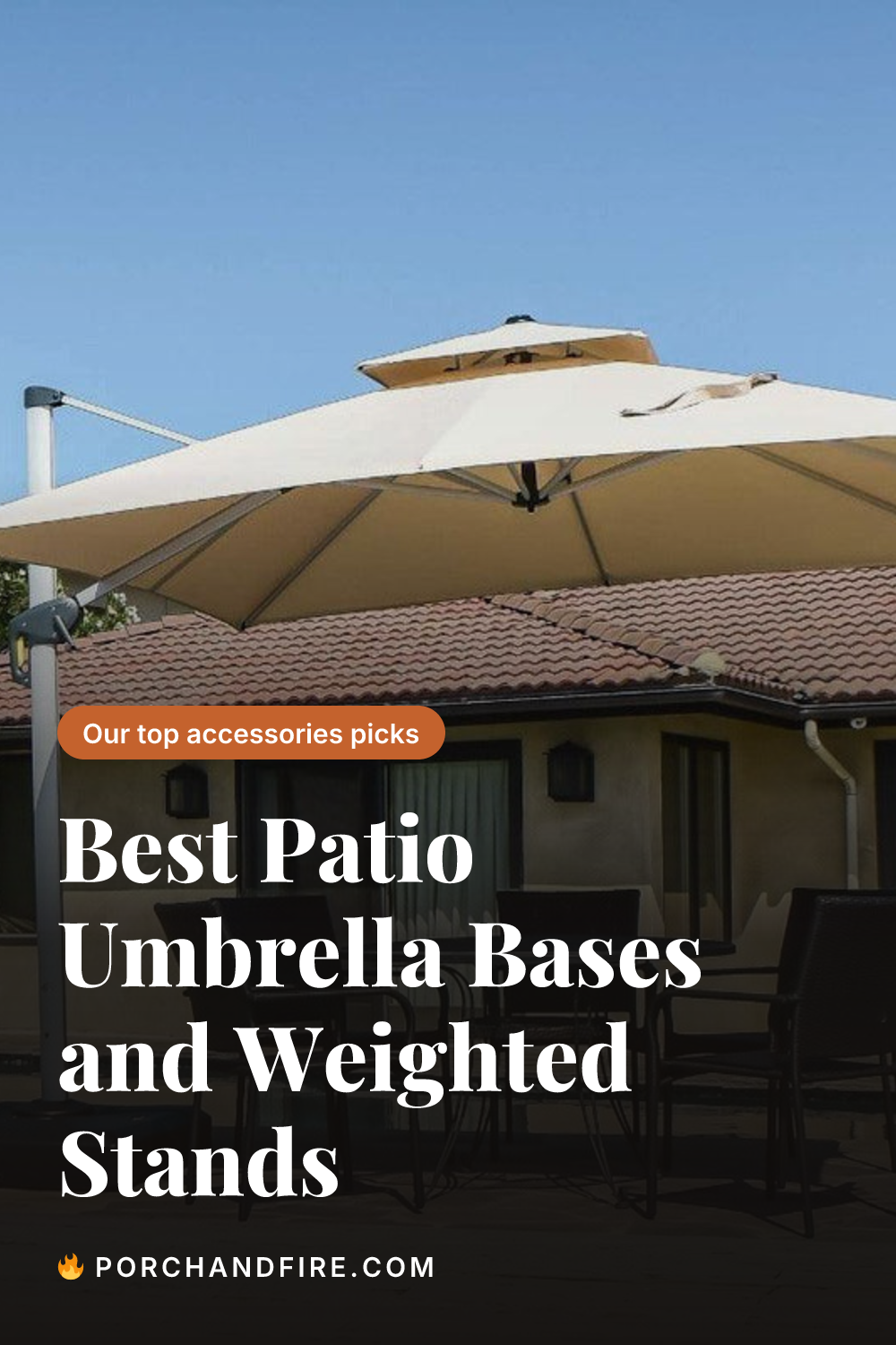 Best Patio Umbrella Bases and Weighted Stands
