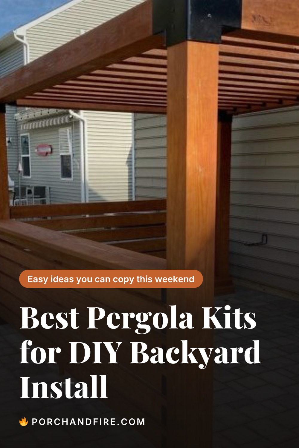 Best Pergola Kits for DIY Backyard Install