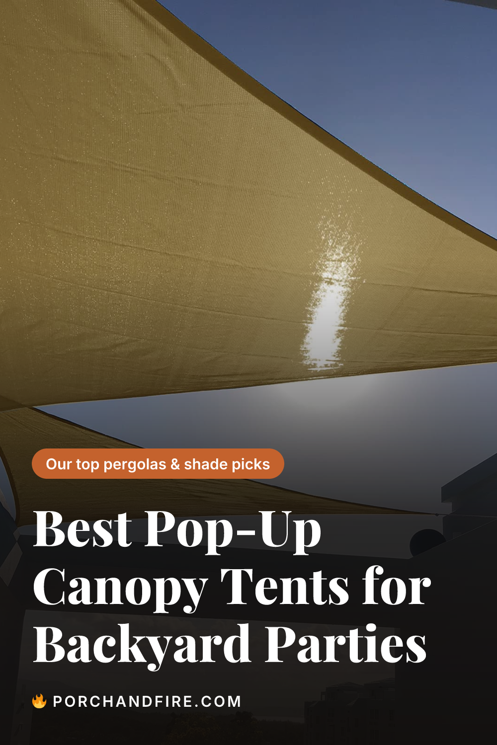 Best Pop-Up Canopy Tents for Backyard Parties