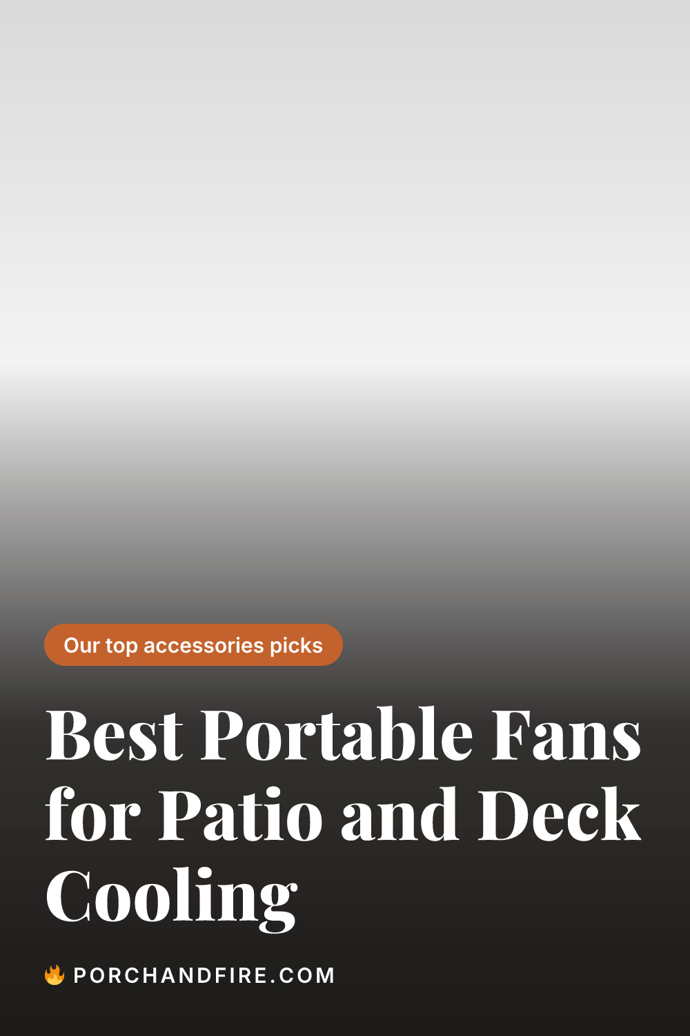 Best Portable Fans for Patio and Deck Cooling