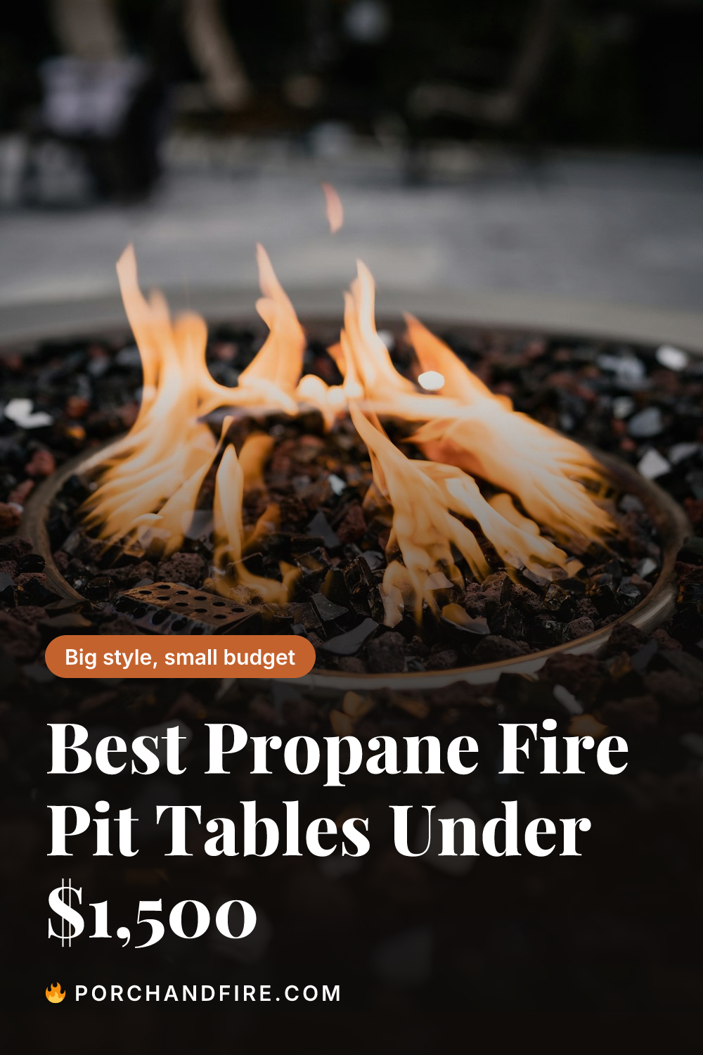 Best Propane Fire Pit Tables Under $1,500