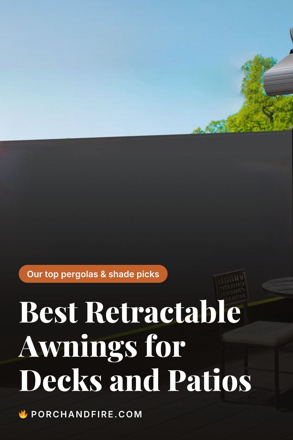 Best Retractable Awnings for Decks and Patios