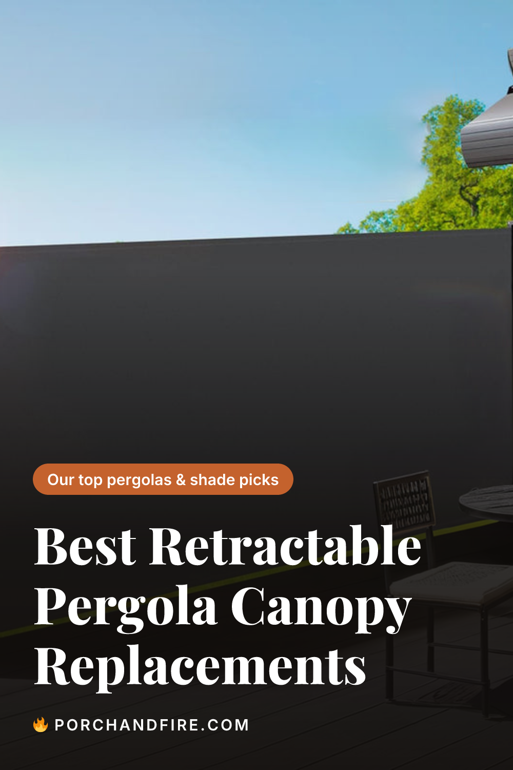 Best Retractable Pergola Canopy Replacements
