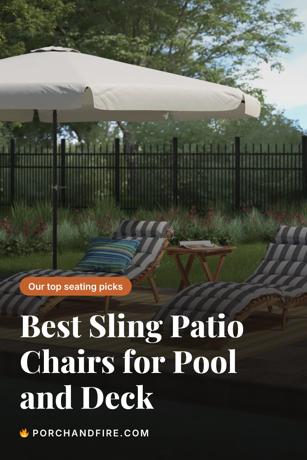 Best Sling Patio Chairs for Pool and Deck
