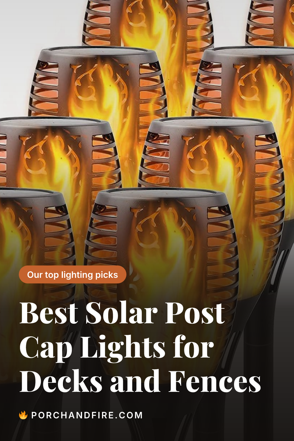 Best Solar Post Cap Lights for Decks and Fences