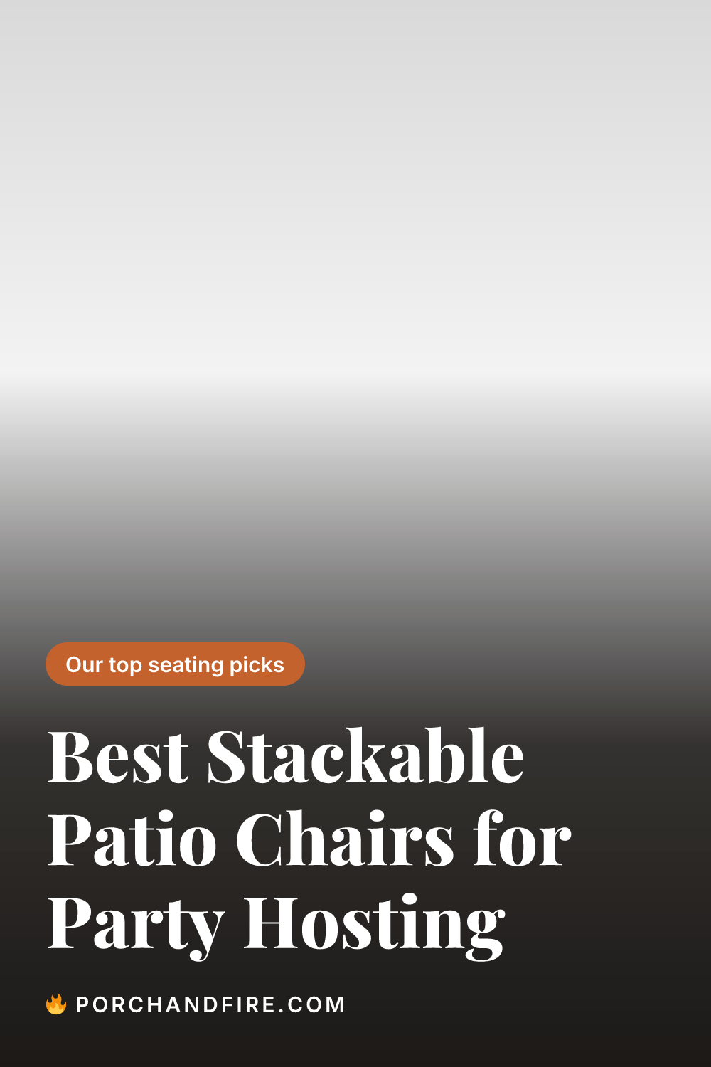 Best Stackable Patio Chairs for Party Hosting