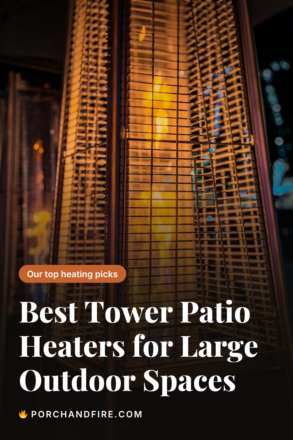 Best Tower Patio Heaters for Large Outdoor Spaces