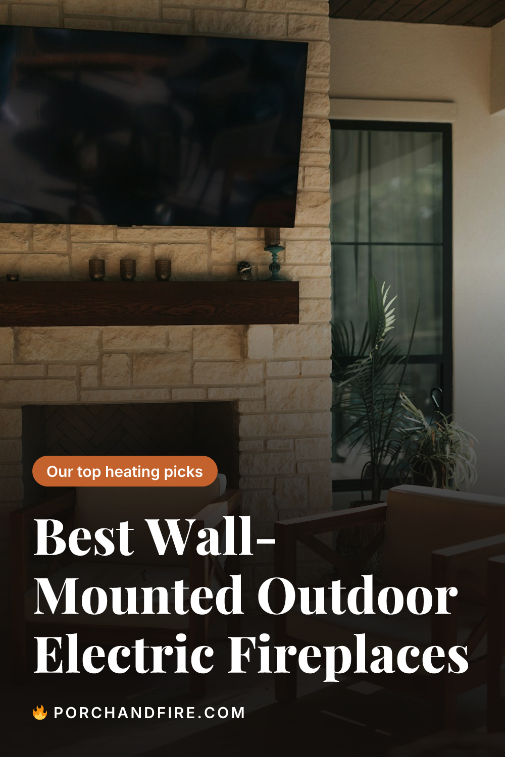 Best Wall-Mounted Outdoor Electric Fireplaces 2026