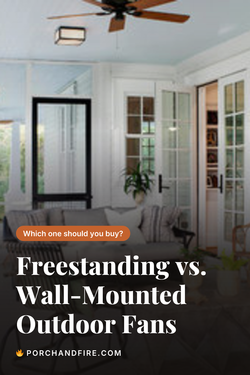 Freestanding vs. Wall-Mounted Outdoor Fans