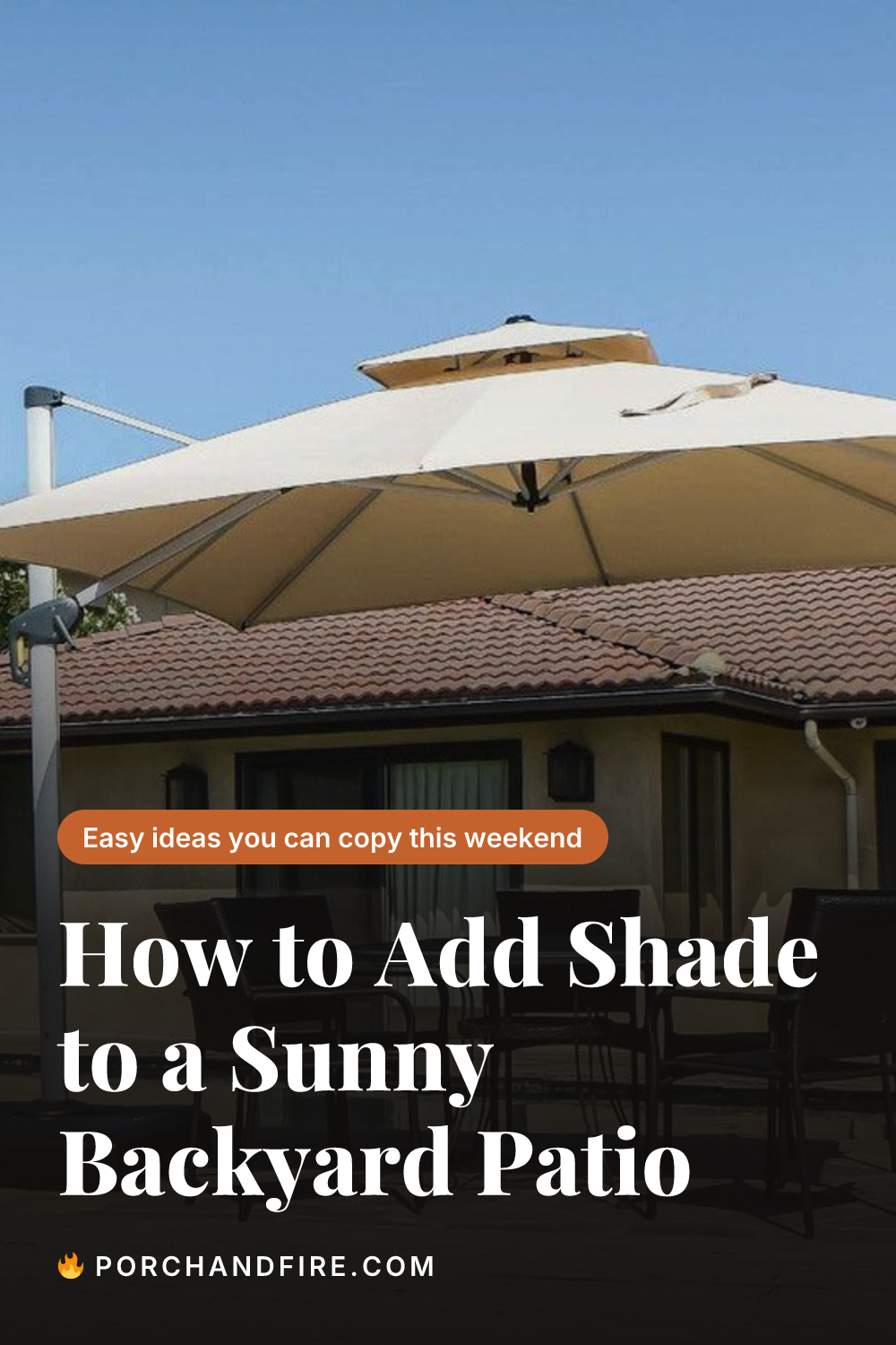 How to Add Shade to a Sunny Backyard Patio