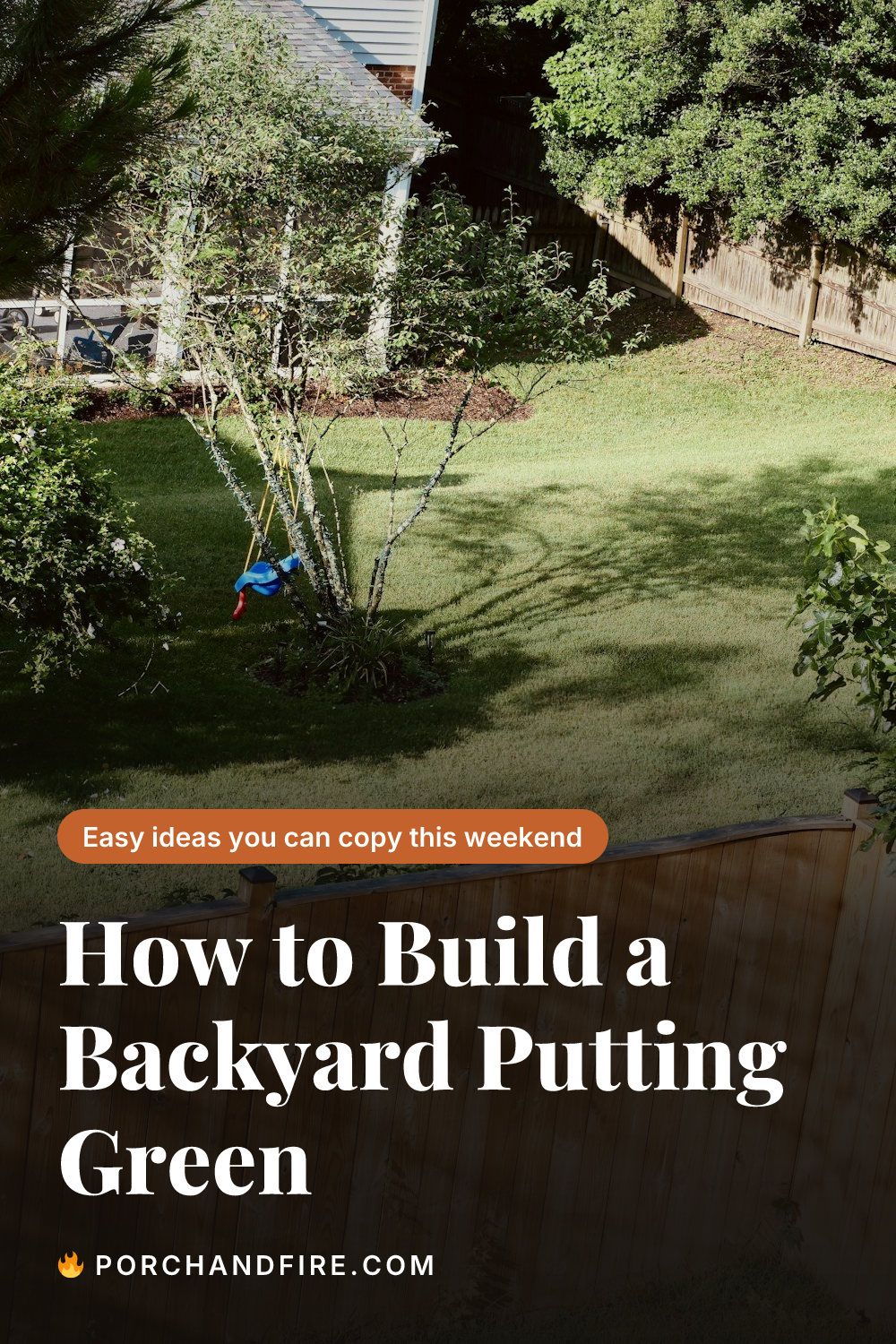 How to Build a Backyard Putting Green