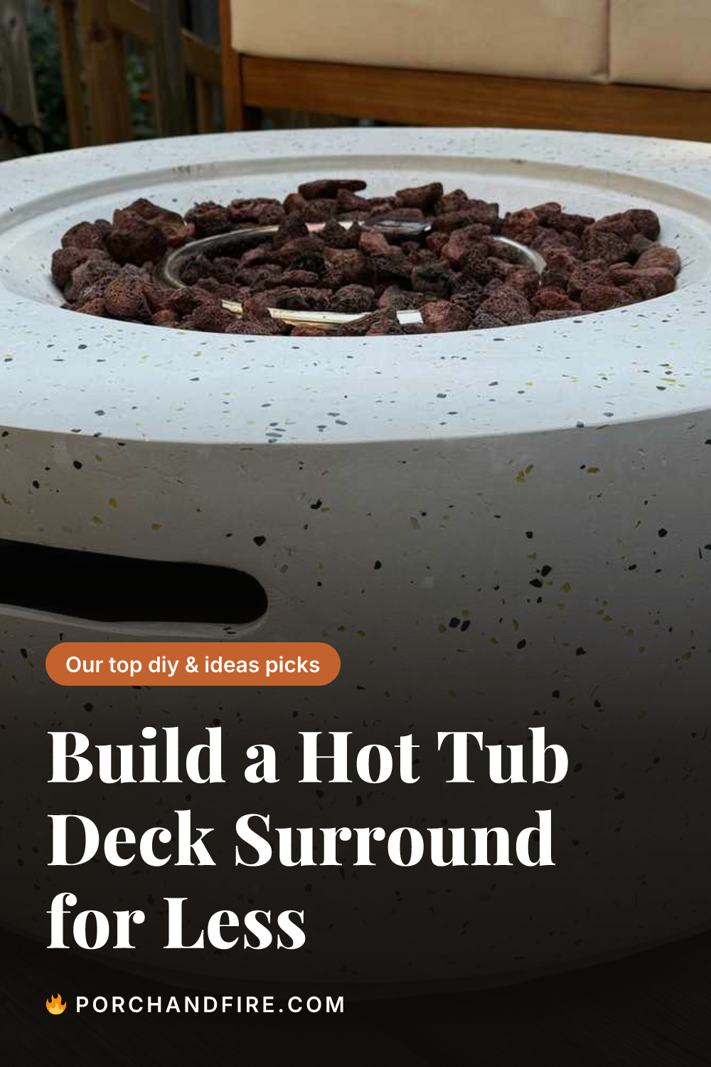 Build a Hot Tub Deck Surround for Less