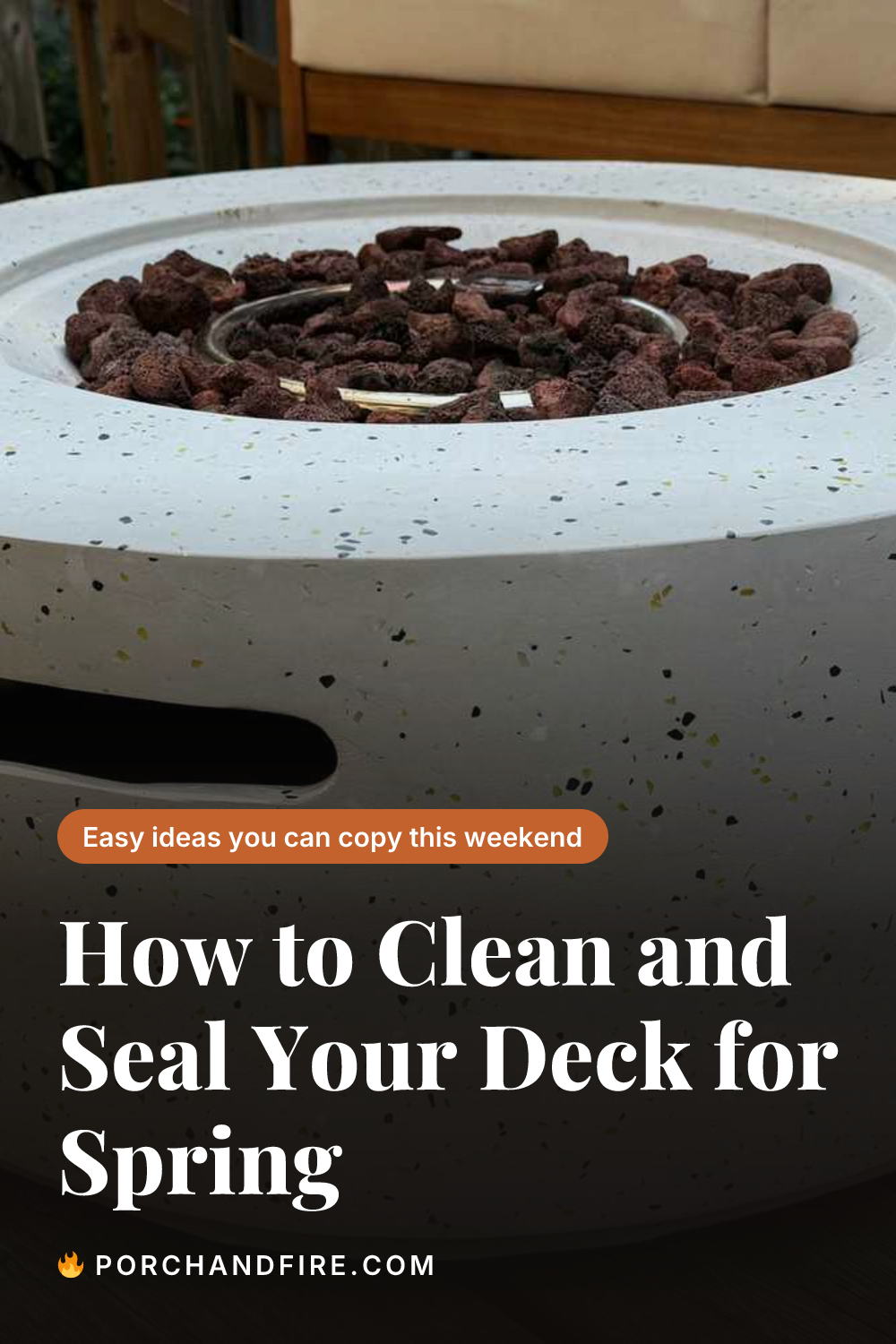 How to Clean and Seal Your Deck for Spring